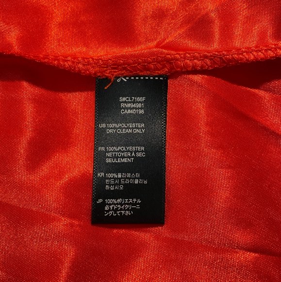 Twenty one Sheer Ruffled Dress Size Small Coral - Picture 5 of 6